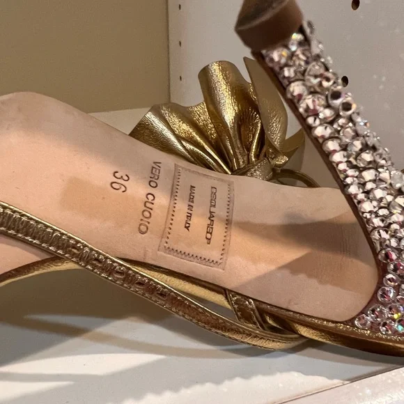 DSQUARED CRYSTAL TACCOHEELS - Picture 6 of 6